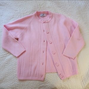 Vintage 1960 knit Cardigan